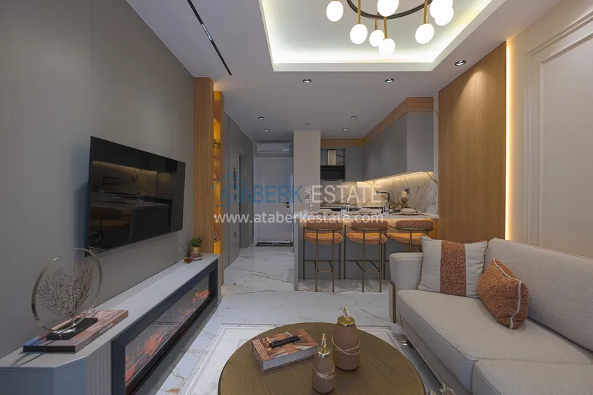 Kupuj  Luksusowy projekt rezydencji premium w dzielnicy Alanya Kargicak 8 