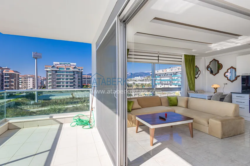 Kupuj  Apartament 1+1 z meblami i widokiem na morze — Kestel, Alanya 10 