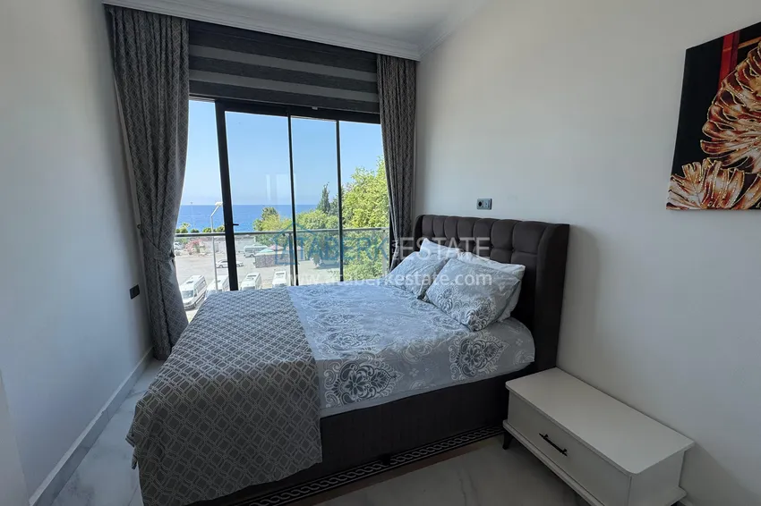 Kupuj  Jednopokojowy apartament z meblami i widokiem na morze w okazyjnej cenie — Kargicak, Alanya 10 