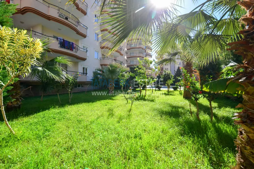 Dwupoziomowy penthouse 4+1 z widokiem na góry i morze — Alanya, dzielnica Mahmutlar  9 