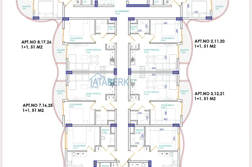 Kupuj taniej Apartament 1+1 z pięknym wykończeniem w dzielnicy Alanya - Oba  1 