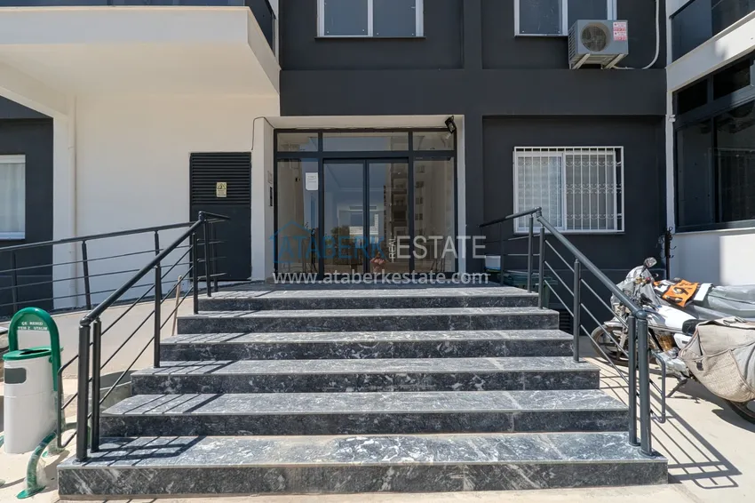 Mieszkanie 1+1 z widokiem na morze zaledwie 300 metrów od morza - Mersin, dzielnica Tomuk 10 
