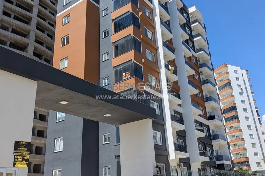 Mieszkanie 1+1 z widokiem na morze zaledwie 300 metrów od morza - Mersin, dzielnica Tomuk 4 