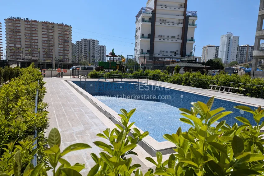 Mieszkanie 1+1 z widokiem na morze zaledwie 300 metrów od morza - Mersin, dzielnica Tomuk 2 