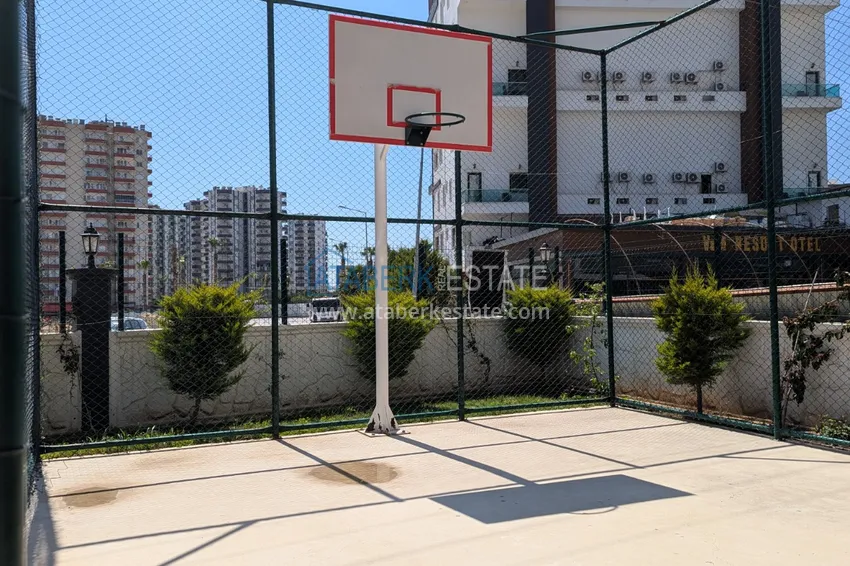 Mieszkanie 1+1 z widokiem na morze zaledwie 300 metrów od morza - Mersin, dzielnica Tomuk 9 
