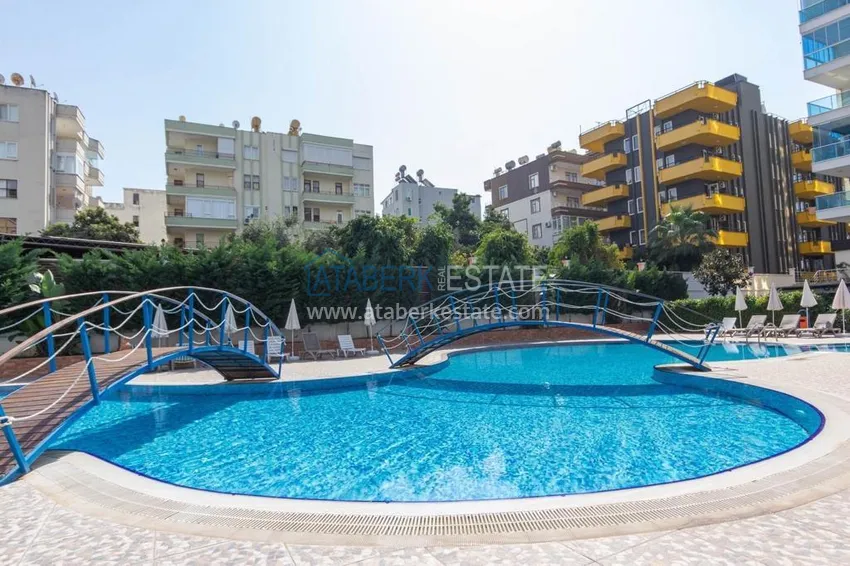 Mieszkanie typu studio w kompleksie pod klucz na pierwszej plaży - Alanya, Mahmutlar area 4 