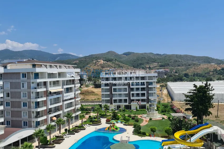 Mieszkanie 2+1 umeblowane od właściciela w kompleksie z prywatną plażą - Demirtas, Alanya 3 