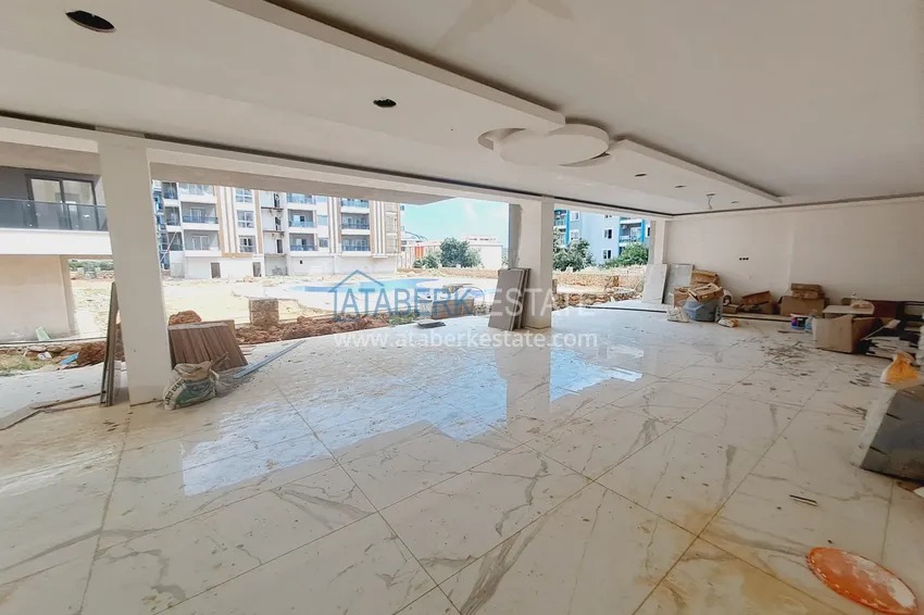Mieszkanie 1+1 z wykończeniem w nowym kompleksie - Alanya, obszar Oba 4 
