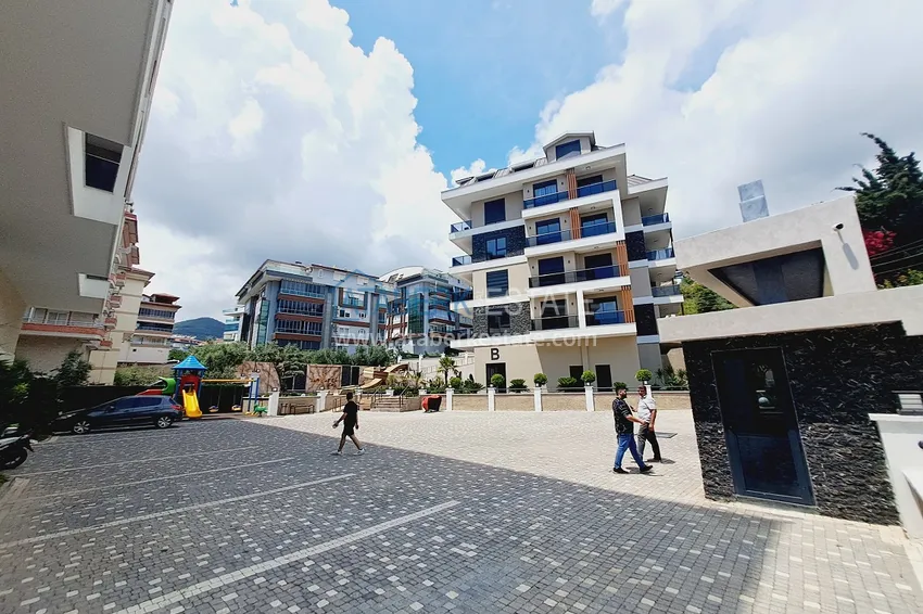 Penthouse 3+1 duplex w centrum Alanyi - nieruchomość na własność 11 