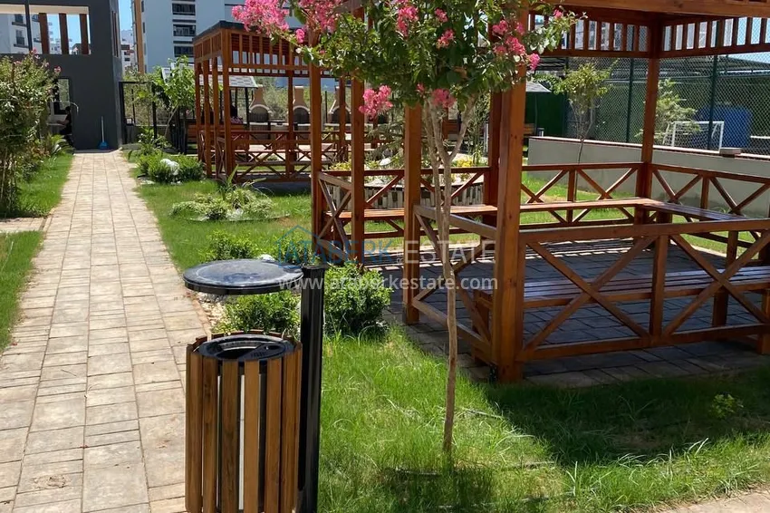 Mieszkanie z jedną sypialnią i wykończeniem - dzielnica Arpaçbahşış, Mersin 14 