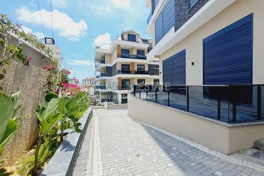 Penthouse 3+1 duplex w centrum Alanyi - nieruchomość na własność 13 