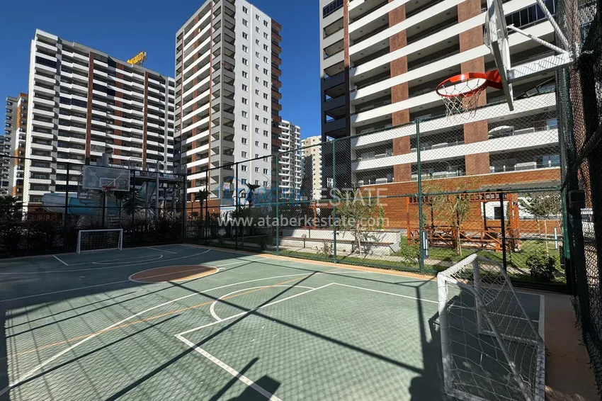 Mieszkanie z jedną sypialnią i wykończeniem - dzielnica Arpaçbahşış, Mersin 15 