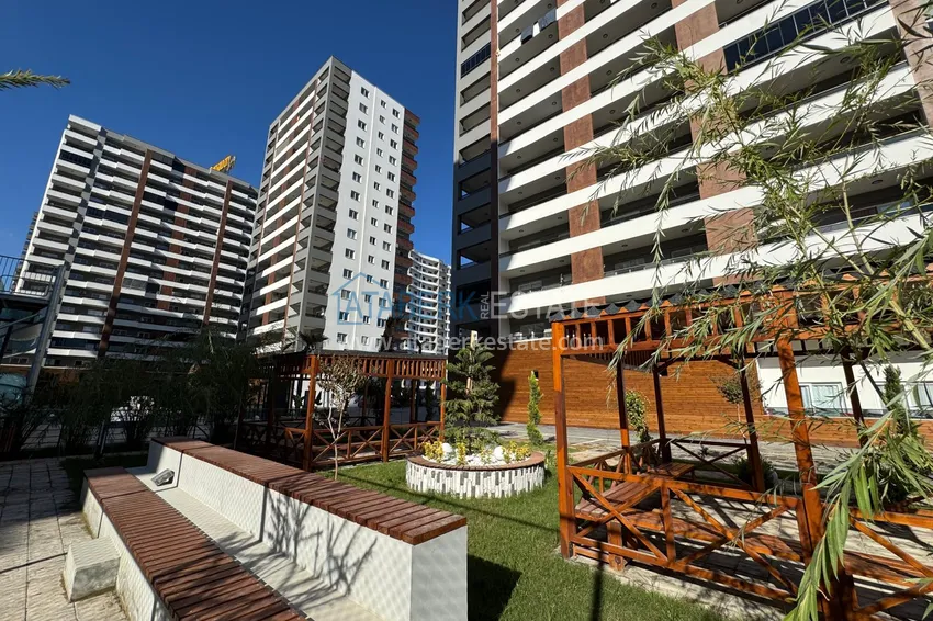 Mieszkanie z jedną sypialnią i wykończeniem - dzielnica Arpaçbahşış, Mersin 7 