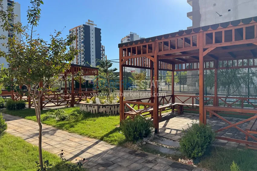 Mieszkanie z jedną sypialnią i wykończeniem - dzielnica Arpaçbahşış, Mersin 11 