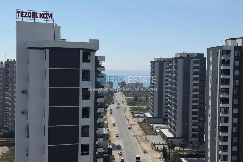 Kupuj  Mieszkanie 1+1 z widokiem na morze i wysokiej jakości wykończeniem - Mersin, dzielnica Tezje 10 