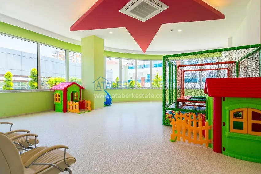 Mieszkanie w Mahmutlar, jednopokojowe mieszkanie z meblami i otwartym widokiem na góry 10 