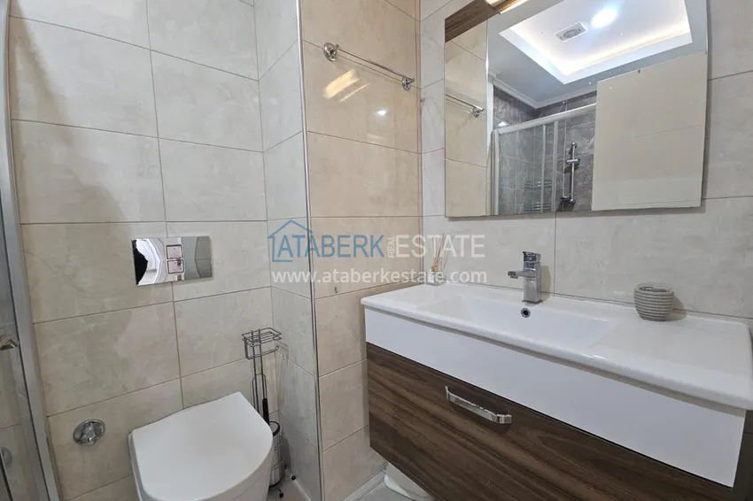Kupuj  Apartament 1+1 z meblami i widokiem na góry w luksusowym kompleksie — Alanya, Mahmutlar 13 