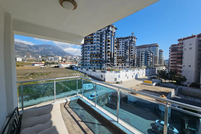 Kupuj  Apartament 1+1 z meblami i widokiem na góry w luksusowym kompleksie — Alanya, Mahmutlar 15 