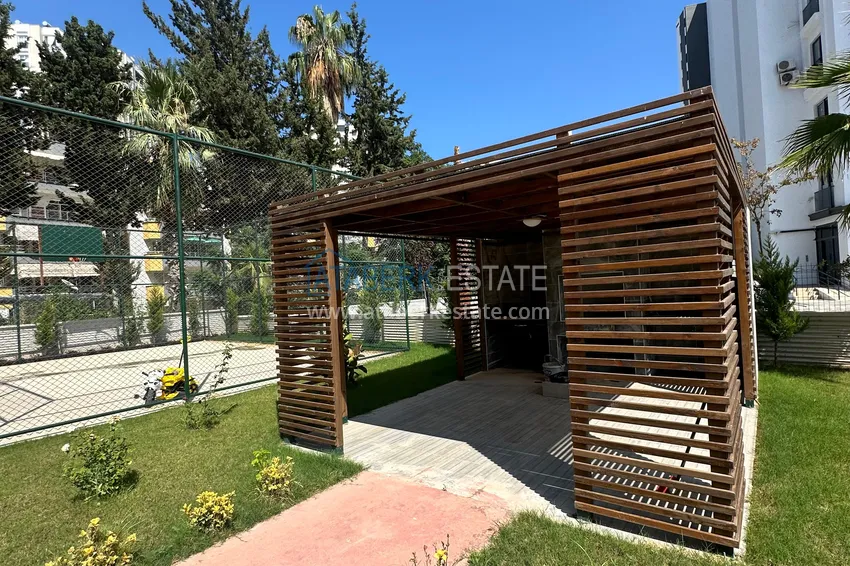 Mieszkanie 1+1 z widokiem na morze i wysokiej jakości wykończeniem - Mersin, dzielnica Tezje 3 