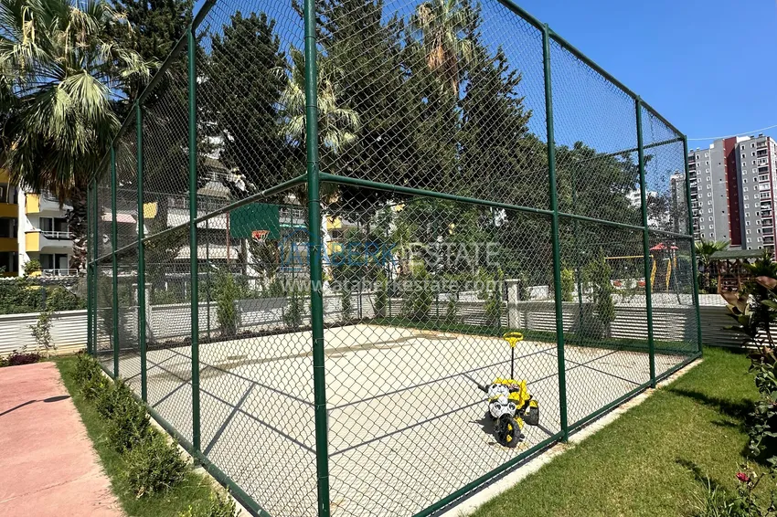 Mieszkanie 1+1 z widokiem na morze i wysokiej jakości wykończeniem - Mersin, dzielnica Tezje 5 