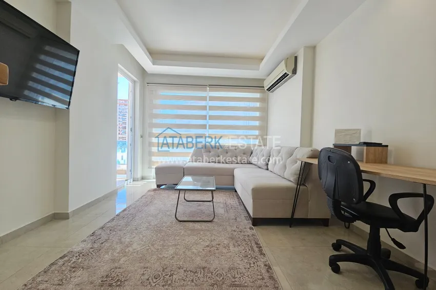 Kupuj  Apartament 1+1 z meblami i widokiem na góry w luksusowym kompleksie — Alanya, Mahmutlar 7 