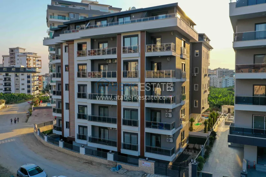 Penthouse 2+1 umeblowany z widokiem na góry w Alanyi, dzielnica Mahmutlar. 1 