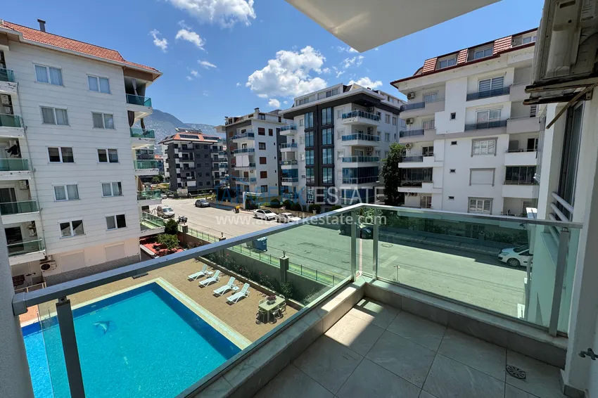 Kupuj  Mieszkanie 2+1 z meblami i przeszklonym balkonem - pierwsza plaża, dzielnica Kestel, Alanya 20 