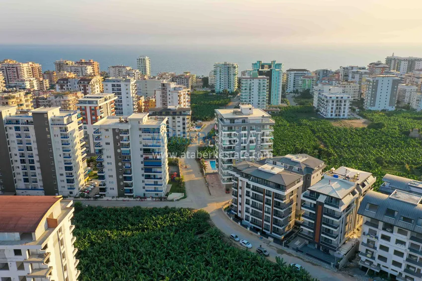 Penthouse 2+1 umeblowany z widokiem na góry w Alanyi, dzielnica Mahmutlar. 2 