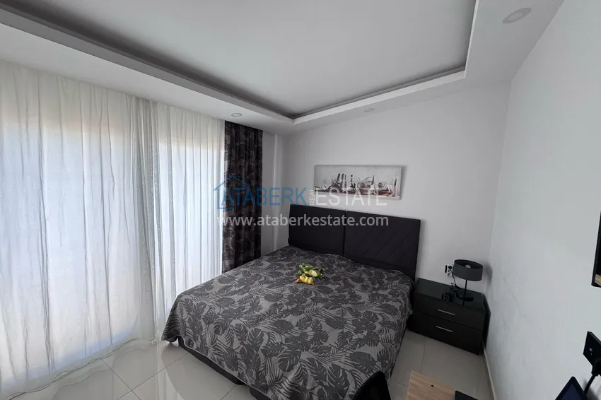 Kupuj  Penthouse 2+1 umeblowany z widokiem na góry w Alanyi, dzielnica Mahmutlar. 6 
