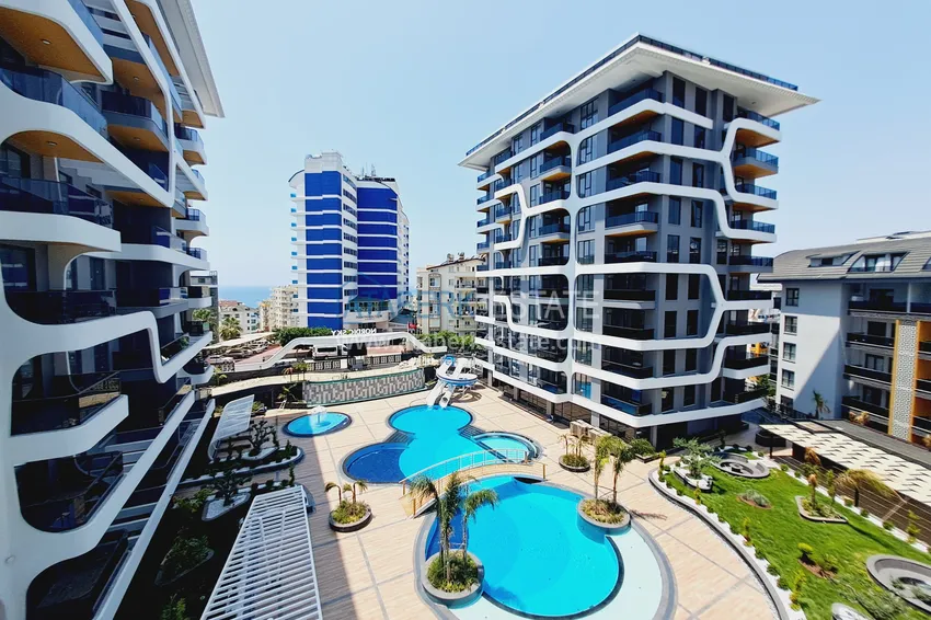Mieszkanie 1+1 w kompleksie premium z koncepcją pięciogwiazdkowego hotelu - Tosmur, Alanya 1 