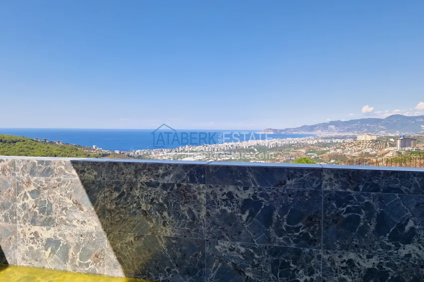 Kupuj  Zobacz trzypiętrową umeblowaną willę w Kargycak, Alanya - nadaje się do obywatelstwa 18 