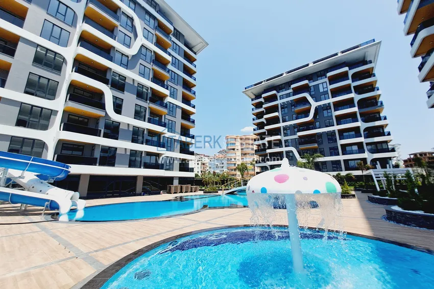 Mieszkanie 1+1 w kompleksie premium z koncepcją pięciogwiazdkowego hotelu - Tosmur, Alanya 7 
