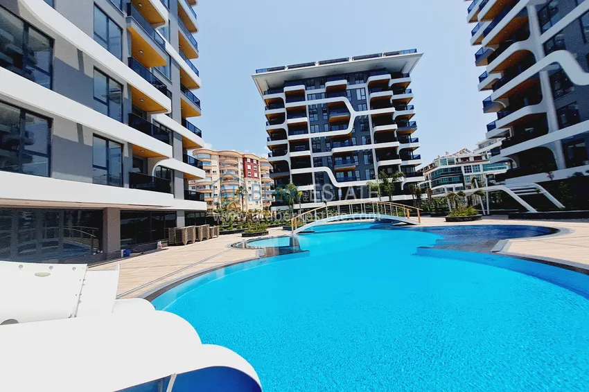 Mieszkanie 1+1 w kompleksie premium z koncepcją pięciogwiazdkowego hotelu - Tosmur, Alanya 8 