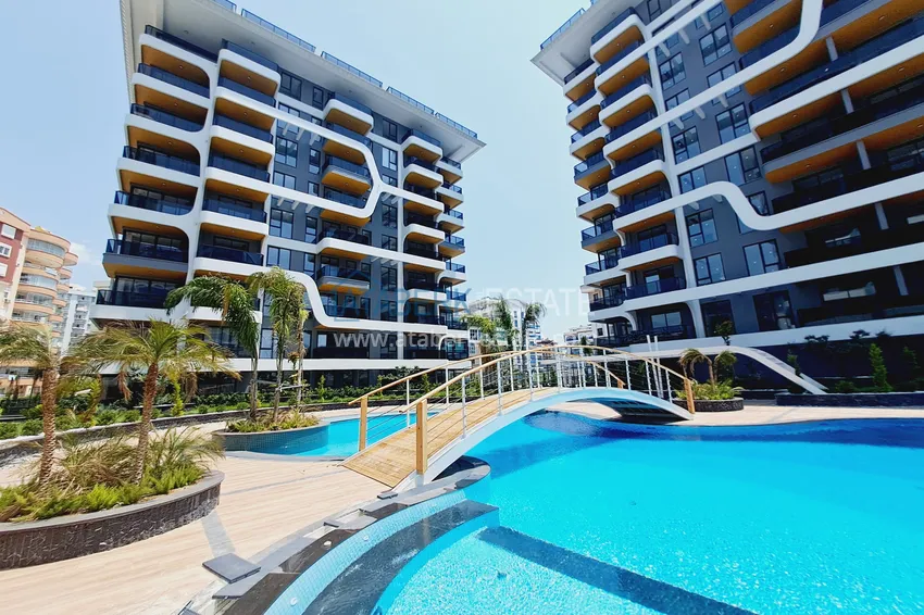 Mieszkanie 1+1 w kompleksie premium z koncepcją pięciogwiazdkowego hotelu - Tosmur, Alanya 9 