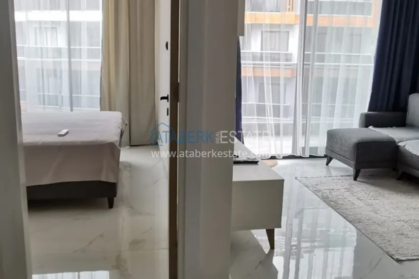 Kupuj  Jednopokojowy apartament z meblami od właściciela — dzielnica Avsallar, Alanya 1 