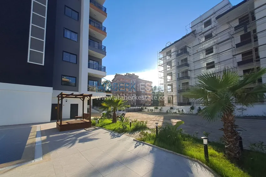 Jednopokojowy apartament z meblami od właściciela — dzielnica Avsallar, Alanya 11 