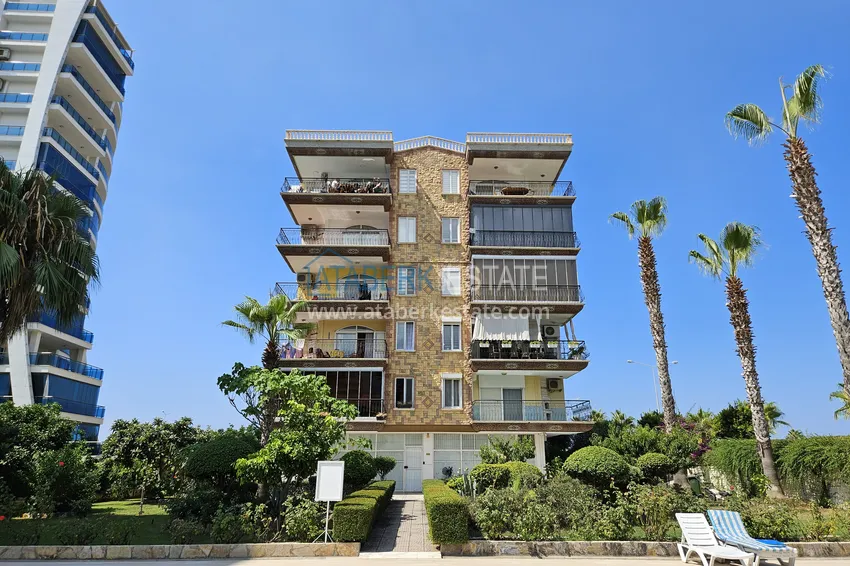 Apartament z dwiema sypialniami z meblami i widokiem na morze - pierwszy apartament na wybrzeżu, Kestel Alanya 11 