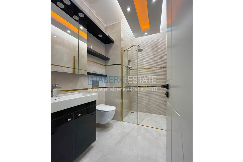 Kupuj  Stylowy apartament 2+1 umeblowany w Mahmutlar - prestiżowym kompleksie z infrastrukturą 15 
