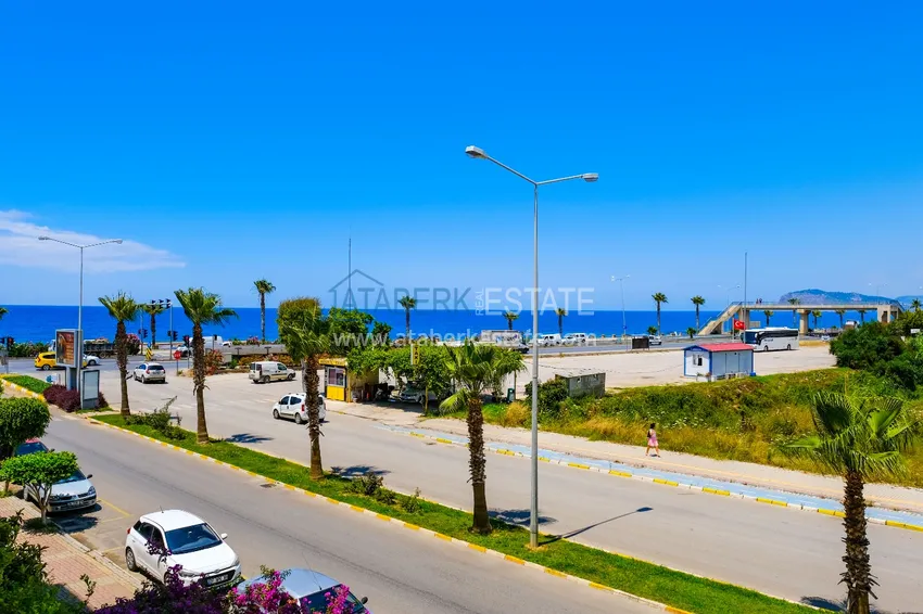 Kupuj  Apartament z dwiema sypialniami z meblami i widokiem na morze - pierwszy apartament na wybrzeżu, Kestel Alanya 14 