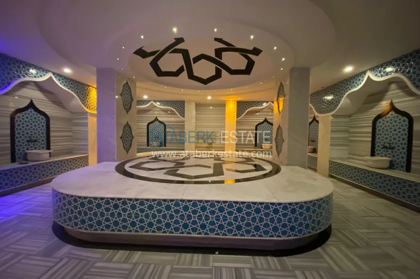 Jednopokojowy apartament z meblami od właściciela — dzielnica Avsallar, Alanya 19 
