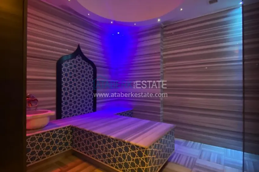 Jednopokojowy apartament z meblami od właściciela — dzielnica Avsallar, Alanya 20 