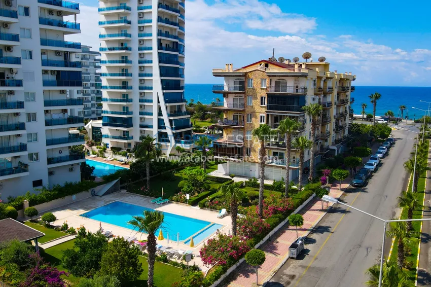 Apartament z dwiema sypialniami z meblami i widokiem na morze - pierwszy apartament na wybrzeżu, Kestel Alanya 1 