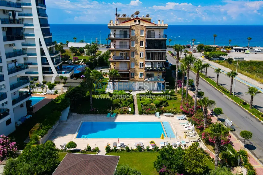 Apartament z dwiema sypialniami z meblami i widokiem na morze - pierwszy apartament na wybrzeżu, Kestel Alanya 2 