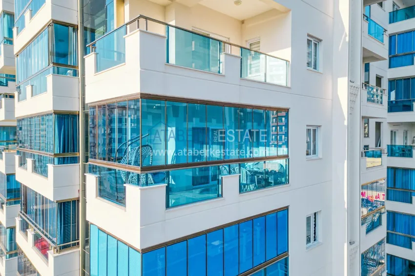 Stylowy apartament 2+1 umeblowany w Mahmutlar - prestiżowym kompleksie z infrastrukturą 3 