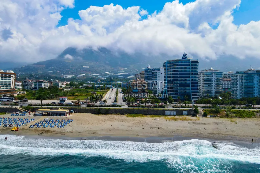 Apartament z dwiema sypialniami z meblami i widokiem na morze - pierwszy apartament na wybrzeżu, Kestel Alanya 3 