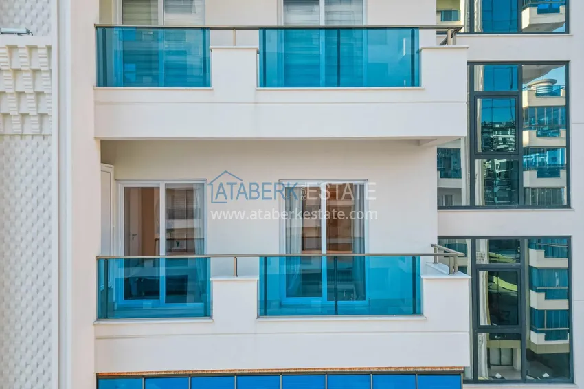 Stylowy apartament 2+1 umeblowany w Mahmutlar - prestiżowym kompleksie z infrastrukturą 4 