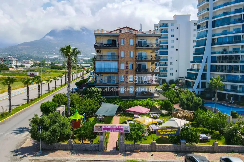 Apartament z dwiema sypialniami z meblami i widokiem na morze - pierwszy apartament na wybrzeżu, Kestel Alanya 4 
