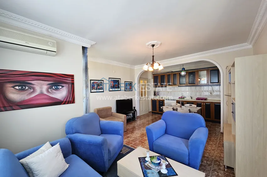 Kupuj  Apartament z dwiema sypialniami z meblami i widokiem na morze - pierwszy apartament na wybrzeżu, Kestel Alanya 5 