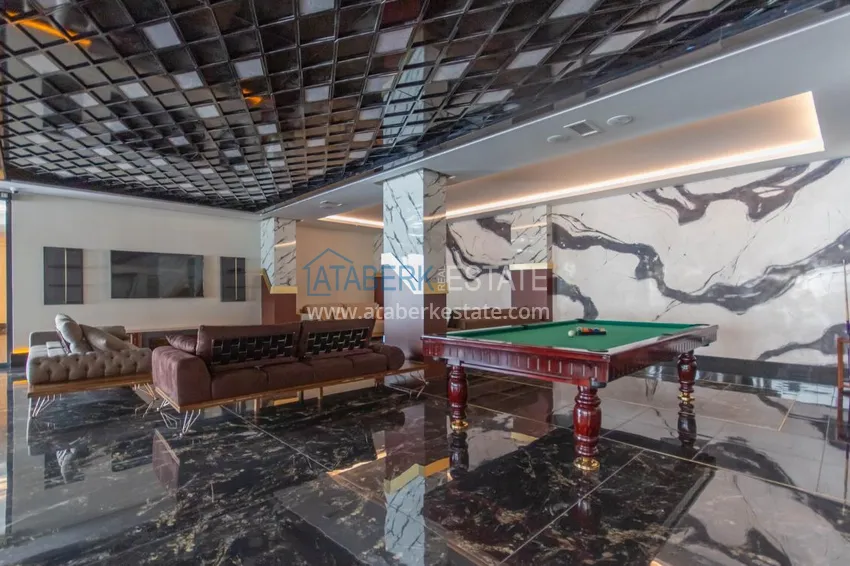 Stylowy apartament 2+1 umeblowany w Mahmutlar - prestiżowym kompleksie z infrastrukturą 9 