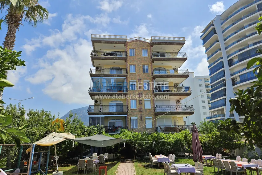 Apartament z dwiema sypialniami z meblami i widokiem na morze - pierwszy apartament na wybrzeżu, Kestel Alanya 7 